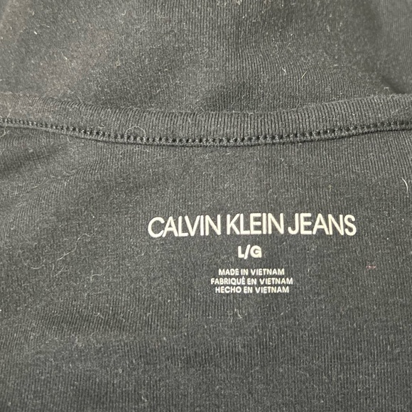 Calvin Klein Size Large Black Bodysuit - Picture 3 of 3